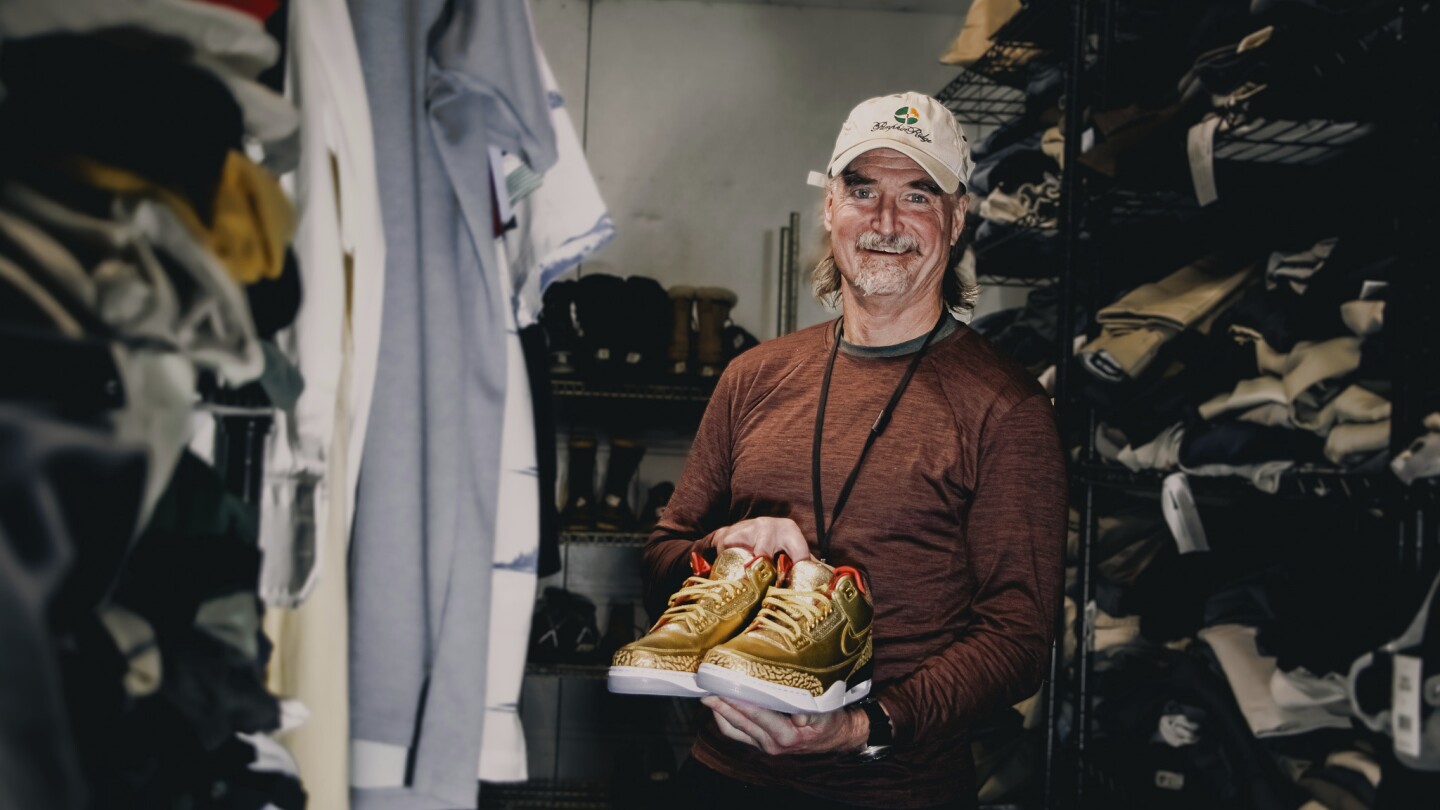 Air Jordans made for Spike Lee and donated to Oregon shelter